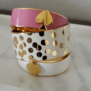3 Kate Spade Bracelet/ Bangle Set
